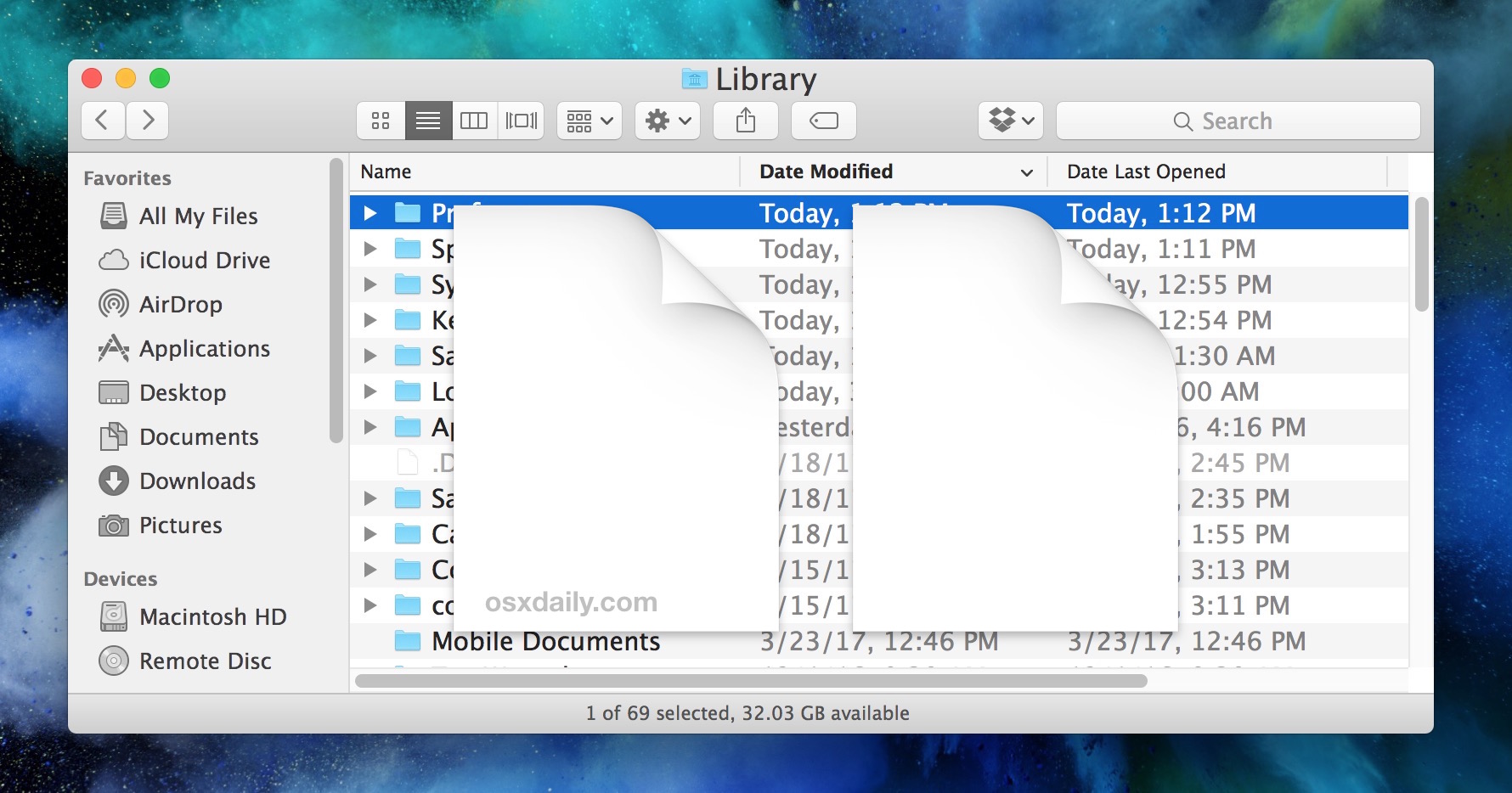 search mac for files by date
